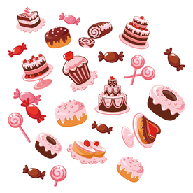 甜食矢量图