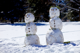 雪人图片