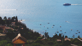 加尔达湖风景图片