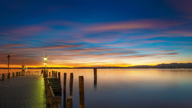 加尔达湖风景图片