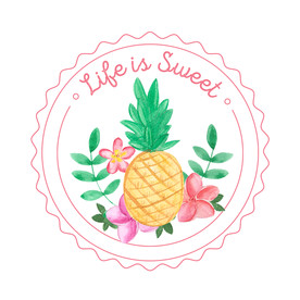 夏季手绘插画海报