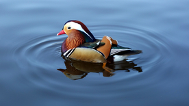 鸳鸯空山鸟语图片