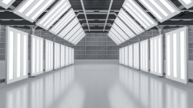 建筑商务工厂车间简洁大气背景