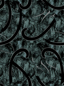 大牌抽象男装 复古