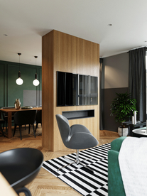 卧室 客厅 厨房 书房 效果图