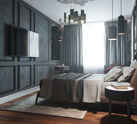 卧室 客厅 厨房 书房 效果图