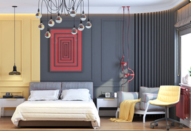 卧室 客厅 厨房 书房 效果图