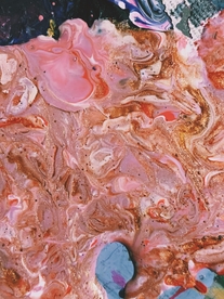 油画抽象唯美图片