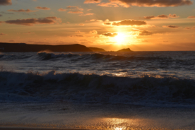 日出旭日唯美图片