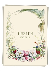 花朵 花卉边框设计