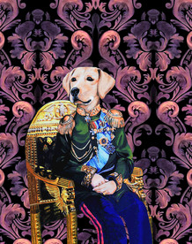 大牌男装定位花