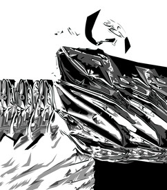 男装抽象定位花