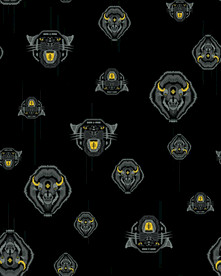 手绘男装动物头