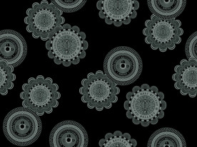 抽象男装线条圆