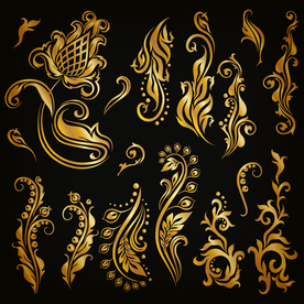 花卉装饰元素合集