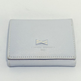 天蓝色蝴蝶结钱包