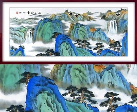 国画山水画
