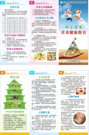 中小学生营养健康指引