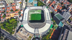 体育馆俯瞰图片