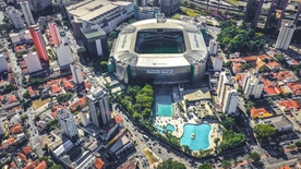 体育馆俯瞰图片