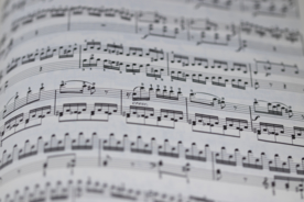 乐曲音符歌谱图片