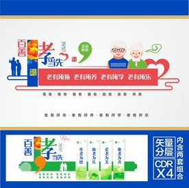 养老文化墙