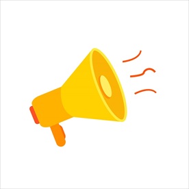 扬声器 呼喊 卡通 夸张 喇叭