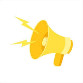 扬声器 呼喊 卡通 夸张 喇叭