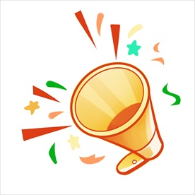 扬声器 呼喊 卡通 夸张 喇叭