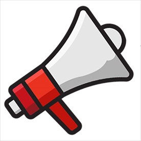 扬声器 呼喊 卡通 夸张 喇叭