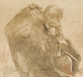 复古写实主义人物绘画