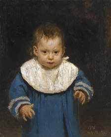 复古人物形象绘画