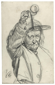 复古人物形象绘画