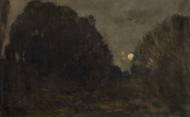 复古写实风景油画