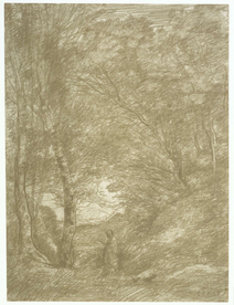 复古写实风景油画