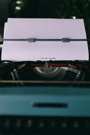 打字机特写图片