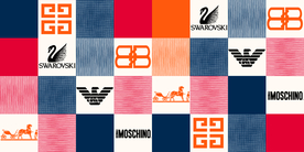 大牌 天鹅 马 格子