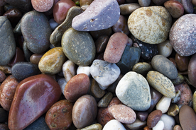 鹅卵石卵石石子图片