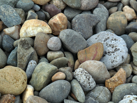 鹅卵石卵石石子图片
