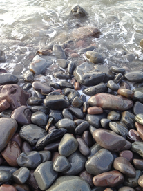 鹅卵石卵石石子图片