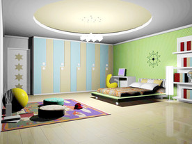 儿童家装效果图设计