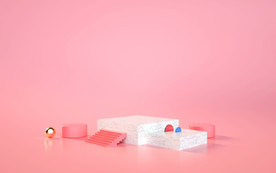 几何场景 背景 电商 主图