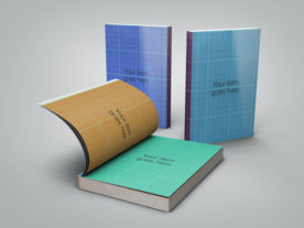 图书 样机 ps 精装 广告