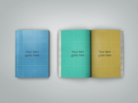 图书 样机 ps 精装 广告