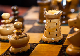 国际象棋博弈图片