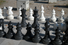 国际象棋博弈图片