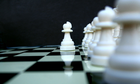 国际象棋博弈图片