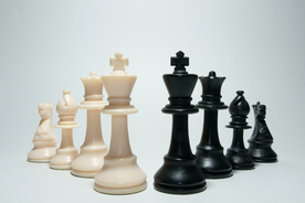 国际象棋博弈图片