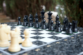 国际象棋博弈图片