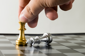 国际象棋博弈图片